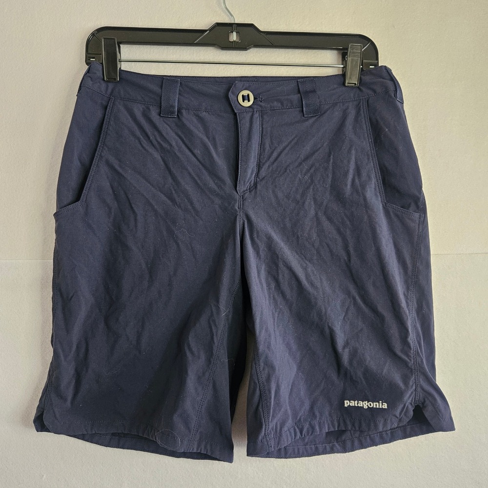 Patagonia Womens Quandary Shorts Navy Blue Hiking Outdoor STY24585 Size S